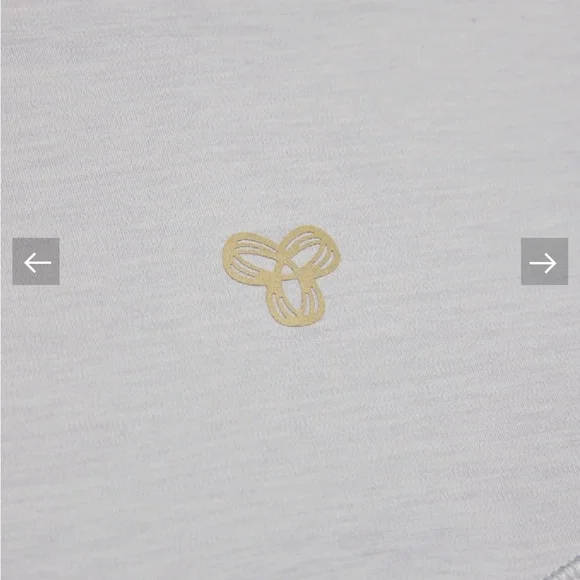 ARITZIA BUTTER Cheeky Hi-Rise Legging EUC Heather Chrome Gray Sz 10 - Picture 5 of 9